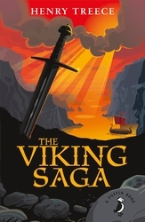 Book cover of The Viking Saga by Henry Treece