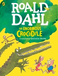 Book cover of The Enormous Crocodile (Colour Edition) by Roald Dahl