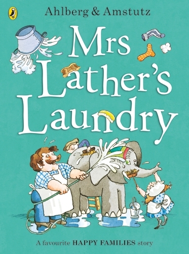 Book cover of Mrs Lather's Laundry by Allan Ahlberg