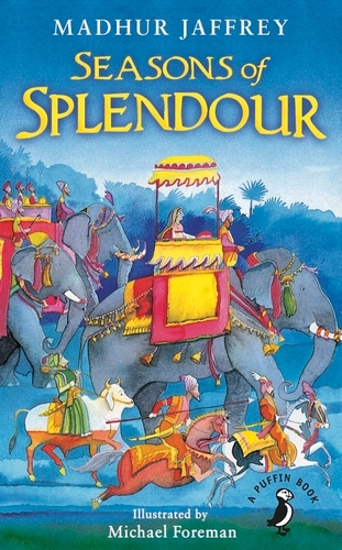 Book cover of Seasons of Splendour by Madhur Jaffrey, Michael Foreman