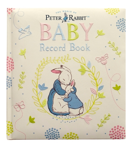 Book cover of Peter Rabbit Baby Record Book