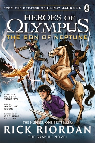 Book cover of #2 - The Son of Neptune: The Graphic Novel (Heroes of Olympus Book 2) by Rick Riordan