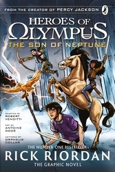 Book cover of The Son of Neptune: The Graphic Novel (Heroes of Olympus Book 2) by Rick Riordan