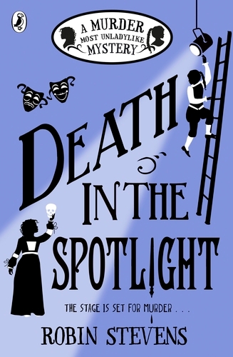 Book cover of Death in the Spotlight by Robin Stevens