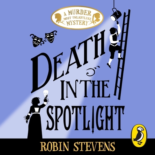 Book cover of Death in the Spotlight by Robin Stevens