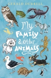 Book cover of My Family and Other Animals by Gerald Durrell