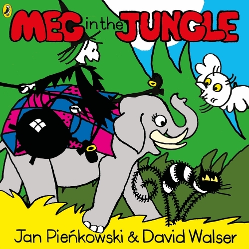Book cover of Meg in the Jungle by David Walser
