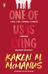 Book cover of One of Us Is Lying by Karen M. McManus