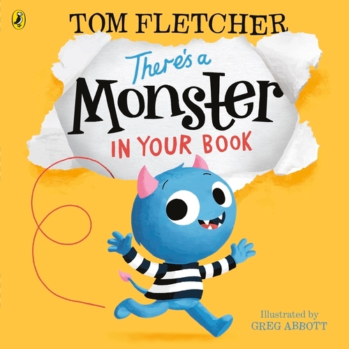 Book cover of There's a Monster in Your Book by Tom Fletcher