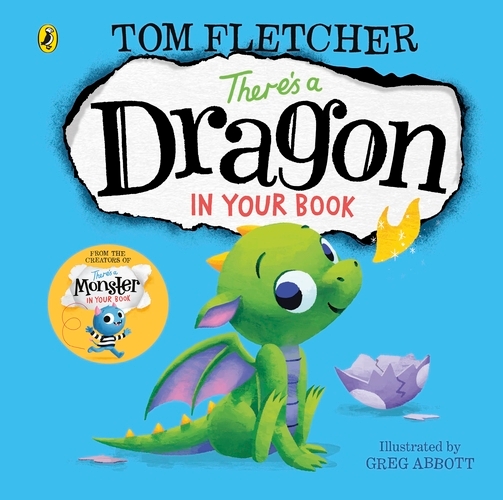 Book cover of There's a Dragon in Your Book by Tom Fletcher