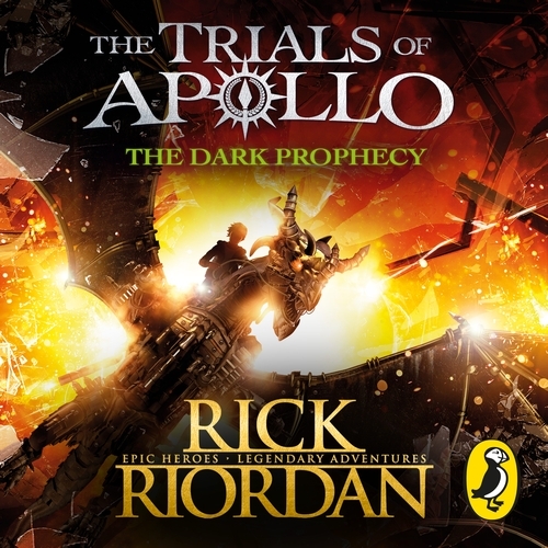 Book cover of The Dark Prophecy (The Trials of Apollo Book 2) by Rick Riordan