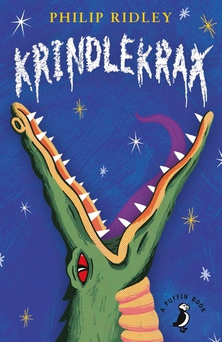 Book cover of Krindlekrax by Philip Ridley