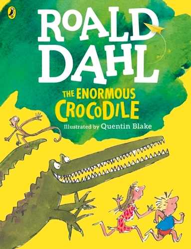 Book cover of The Enormous Crocodile (Colour Edition) by Roald Dahl