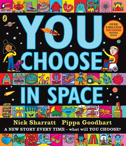 Book cover of You Choose in Space by Pippa Goodhart