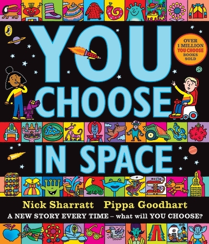 Book cover of You Choose in Space by Pippa Goodhart