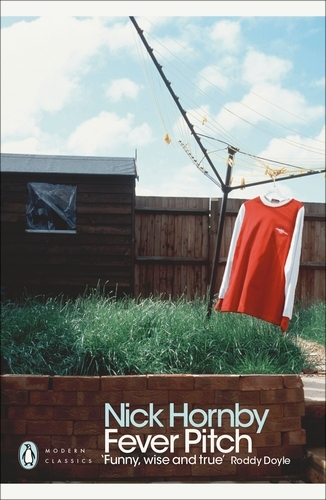 Book cover of Fever Pitch by Nick Hornby
