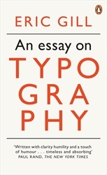 Book cover of An Essay on Typography by Eric Gill