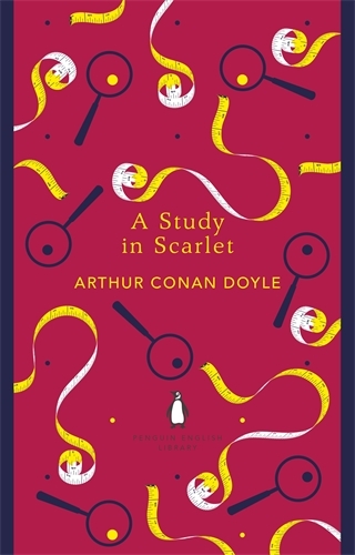 Book cover of A Study in Scarlet by Arthur Conan Doyle