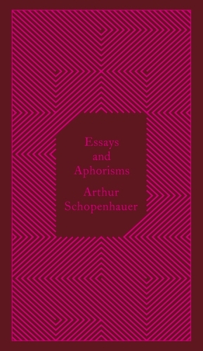 Book cover of Essays and Aphorisms by Arthur Schopenhauer