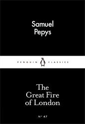 Book cover of The Great Fire of London by Samuel Pepys