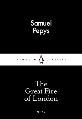 Book cover of The Great Fire of London by Samuel Pepys