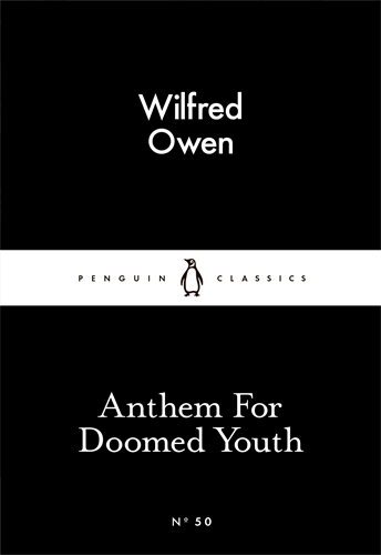 Book cover of Anthem For Doomed Youth by Wilfred Owen
