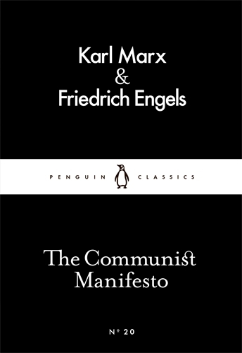 Book cover of The Communist Manifesto by Karl Marx, Friedrich Engels