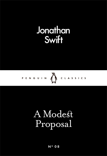 Book cover of A Modest Proposal by Jonathan Swift