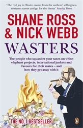 Book cover of Wasters by Shane Ross, Nick Webb