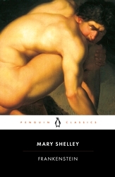 Book cover of Frankenstein by Mary Shelley