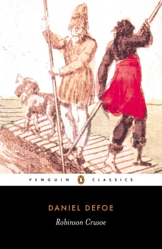 Book cover of Robinson Crusoe by Daniel Defoe