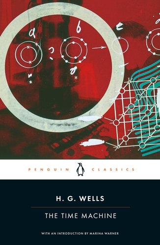 Book cover of The Time Machine by H G Wells