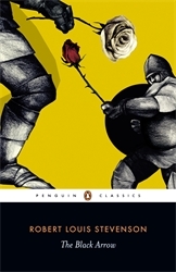 Book cover of The Black Arrow by Robert Louis Stevenson