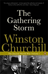 Book cover of The Gathering Storm by Winston Churchill