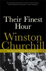 Book cover of Their Finest Hour by Winston Churchill