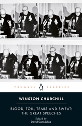 Book cover of Blood, Toil, Tears and Sweat by Winston Churchill