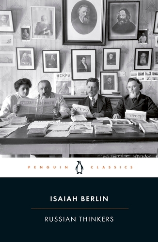Book cover of Russian Thinkers by Isaiah Berlin