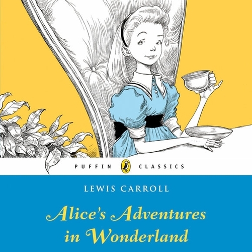 Book cover of Alice's Adventures in Wonderland by Lewis Carroll