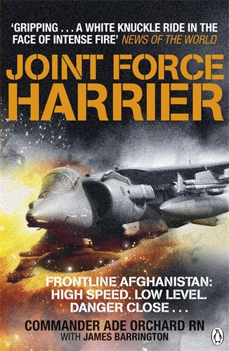 Book cover of Joint Force Harrier by Adrian Orchard, James Barrington