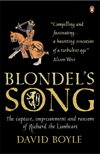 Book cover of Blondel's Song by David Boyle