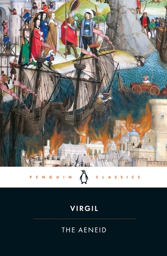 Book cover of The Aeneid by Virgil