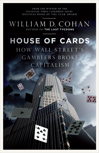 Book cover of House of Cards by William D. Cohan