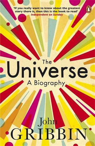 Book cover of The Universe by John Gribbin