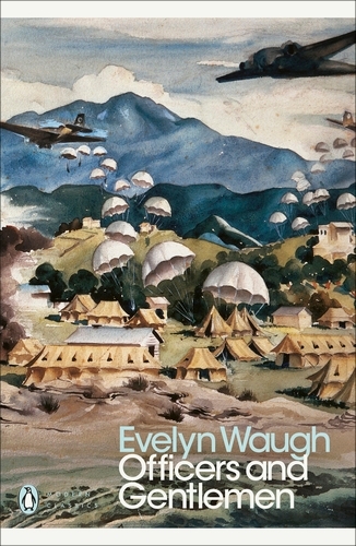 Book cover of Officers and Gentlemen by Evelyn Waugh