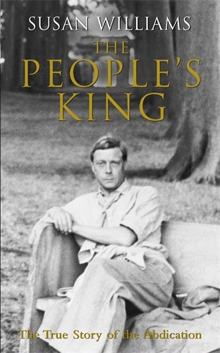 Book cover of The People's King by Susan Williams