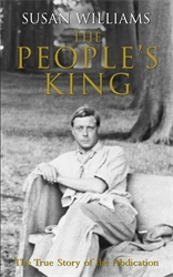Book cover of The People's King by Susan Williams