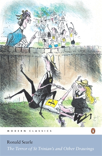 Book cover of The Terror of St Trinian's and Other Drawings by Ronald Searle