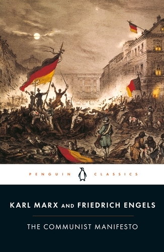 Book cover of The Communist Manifesto by Friedrich Engels, Karl Marx