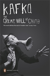 Book cover of The Great Wall of China by Franz Kafka