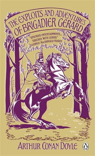 Book cover of The Exploits and Adventures of Brigadier Gerard by Arthur Conan Doyle